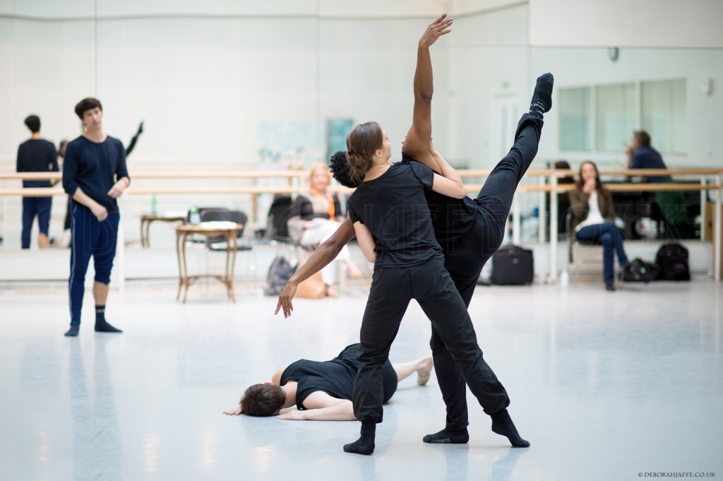 New Works Rehearsals. Photo Deborah Jaffe