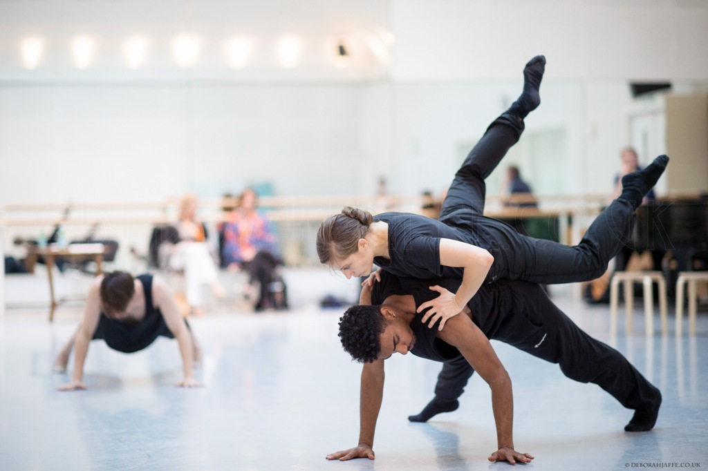 New Works Rehearsals. Photo Deborah Jaffe